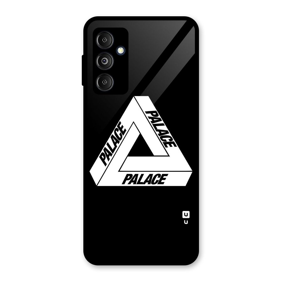 Impossible Triangle Palace Glass Back Case for Galaxy M14 5G