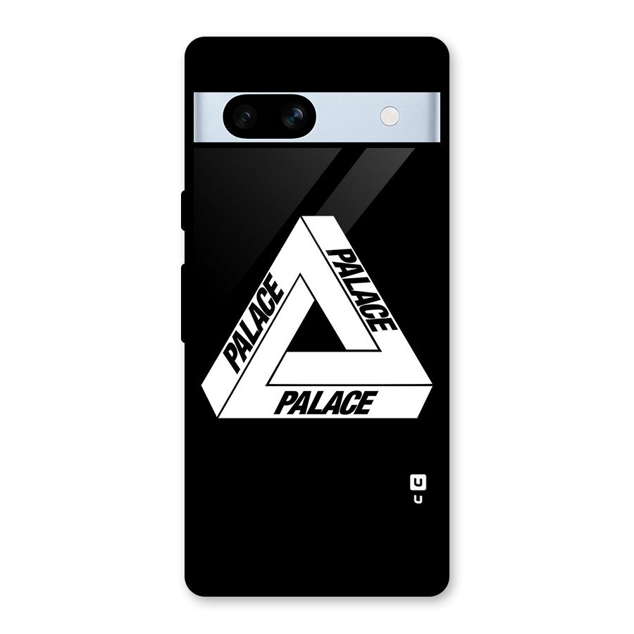 Impossible Triangle Palace Glass Back Case for Google Pixel 7a