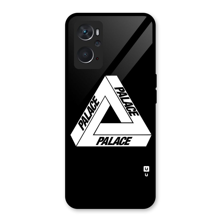 Impossible Triangle Palace Glass Back Case for Oppo K10 4G