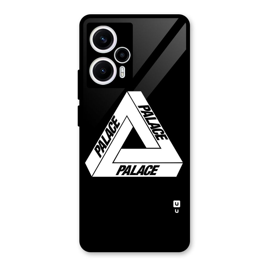 Impossible Triangle Palace Glass Back Case for Poco F5