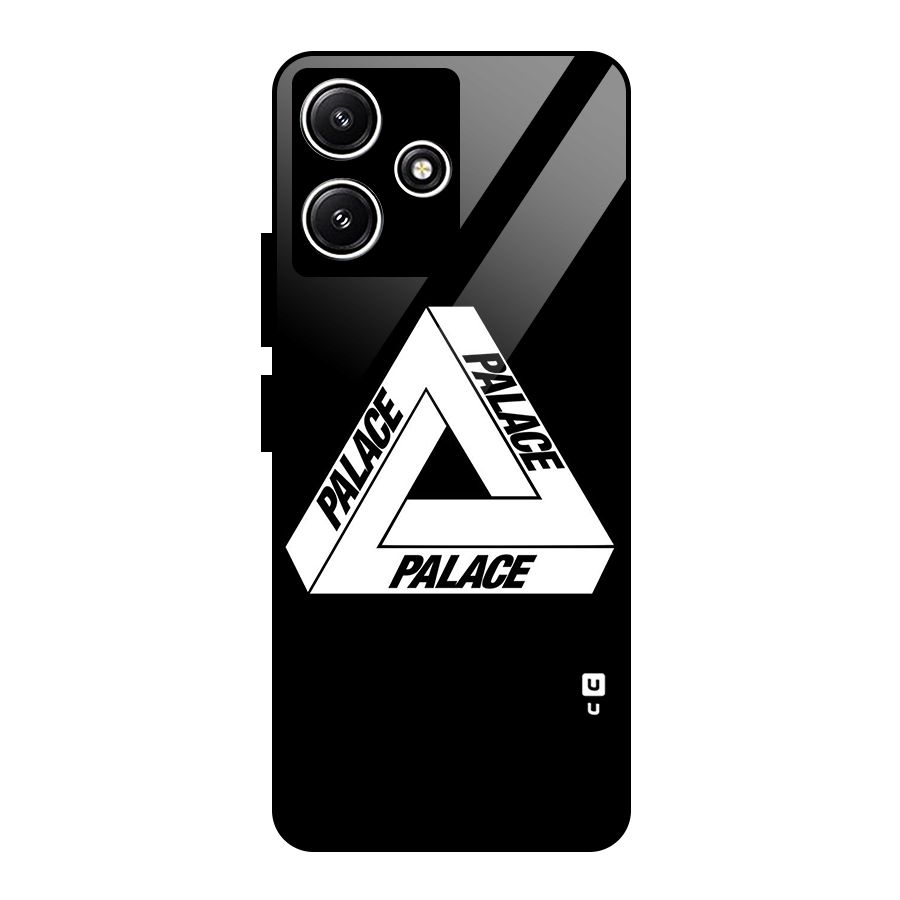 Impossible Triangle Palace Glass Back Case for Poco M6 Pro