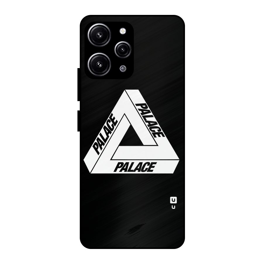 Impossible Triangle Palace Glass Back Case for Redmi 12 4G