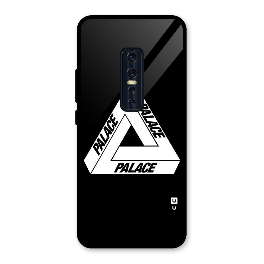Impossible Triangle Palace Glass Back Case for Vivo V17 Pro