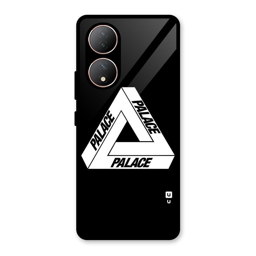Impossible Triangle Palace Glass Back Case for Vivo Y100A