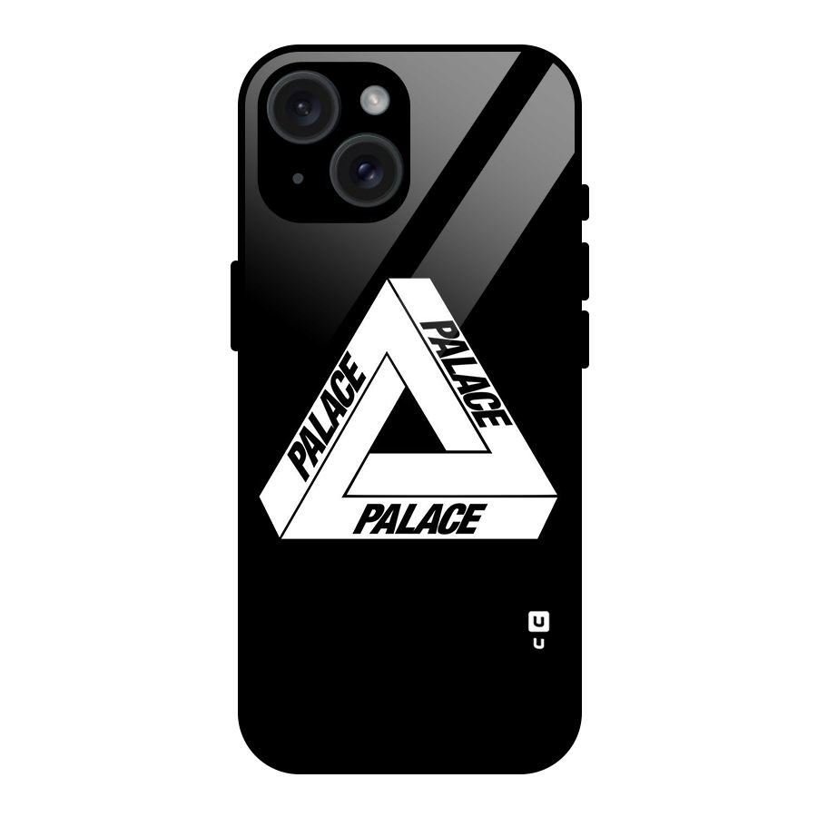 Impossible Triangle Palace Glass Back Case for iPhone 15