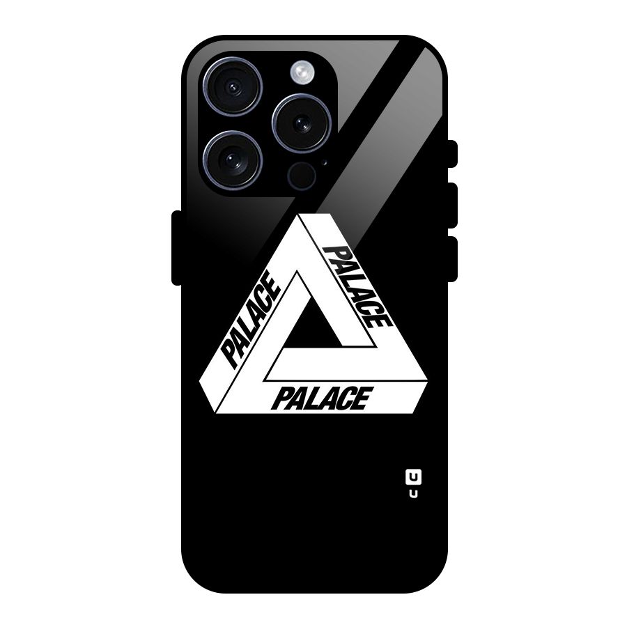 Impossible Triangle Palace Glass Back Case for iPhone 15 Pro