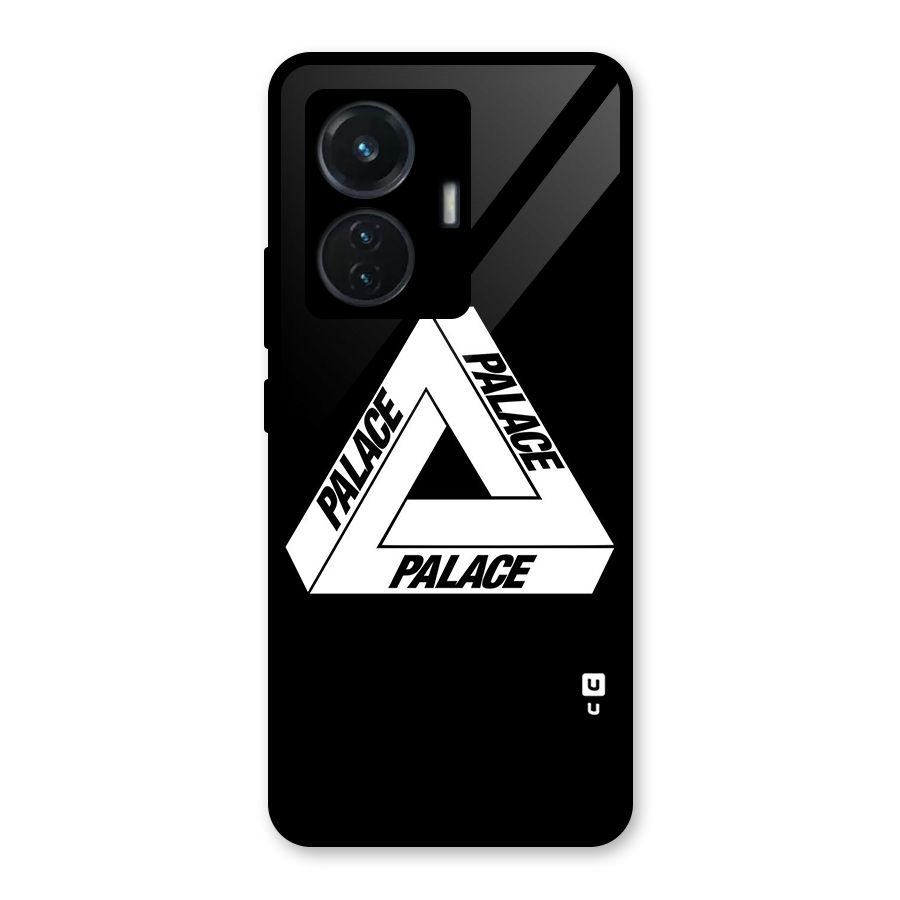 Impossible Triangle Palace Glass Back Case for iQOO Z6 44W