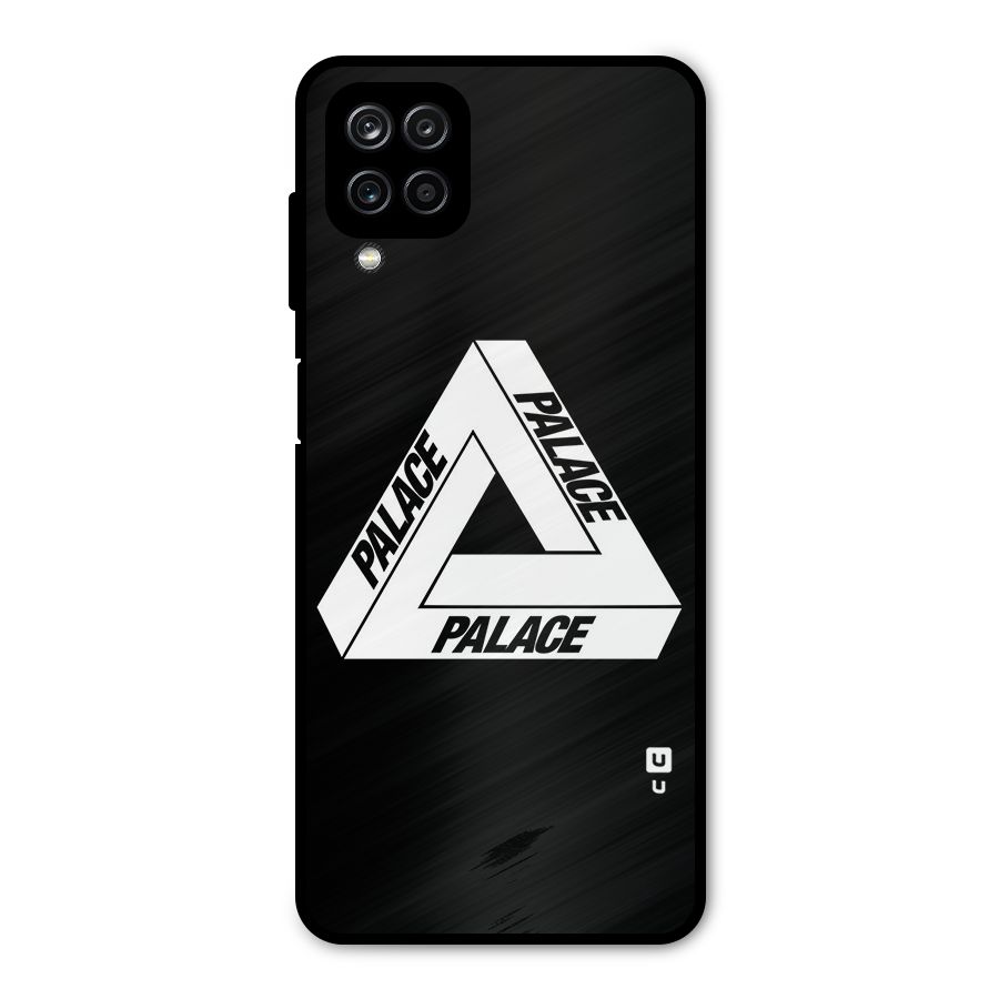Impossible Triangle Palace Metal Back Case for Galaxy A12
