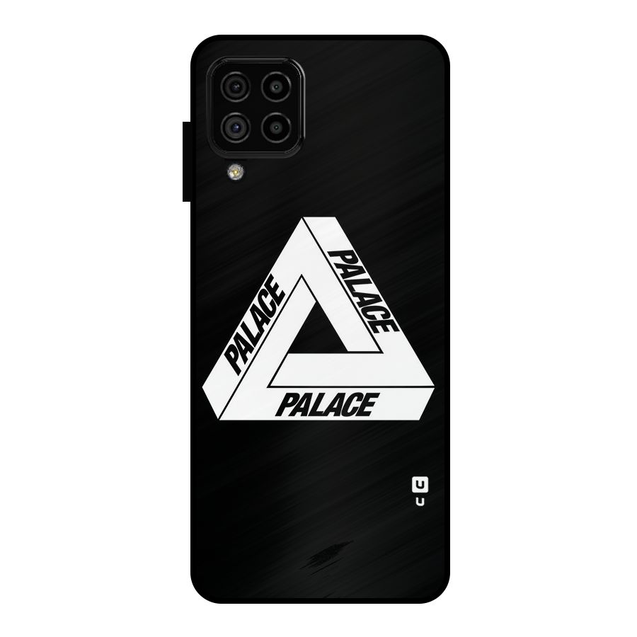 Impossible Triangle Palace Metal Back Case for Galaxy A22 4G