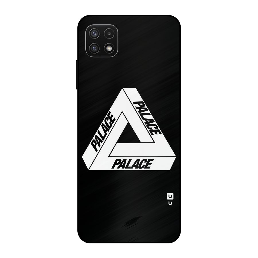 Impossible Triangle Palace Metal Back Case for Galaxy A22 5G