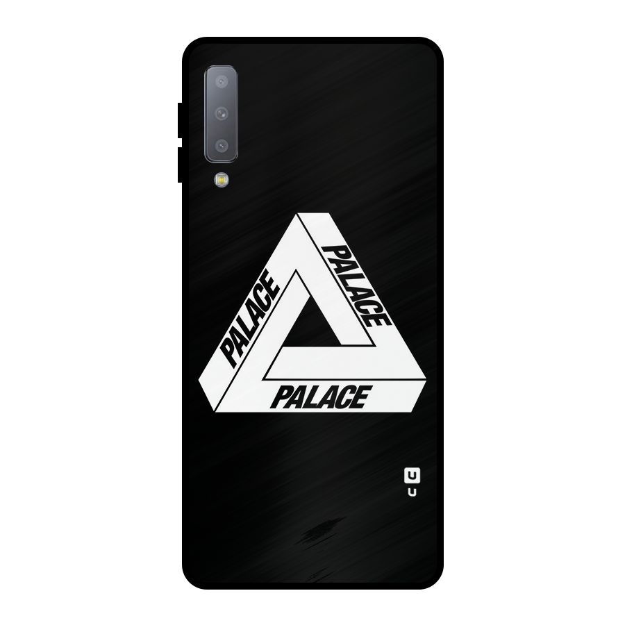 Impossible Triangle Palace Metal Back Case for Galaxy A7 (2018)