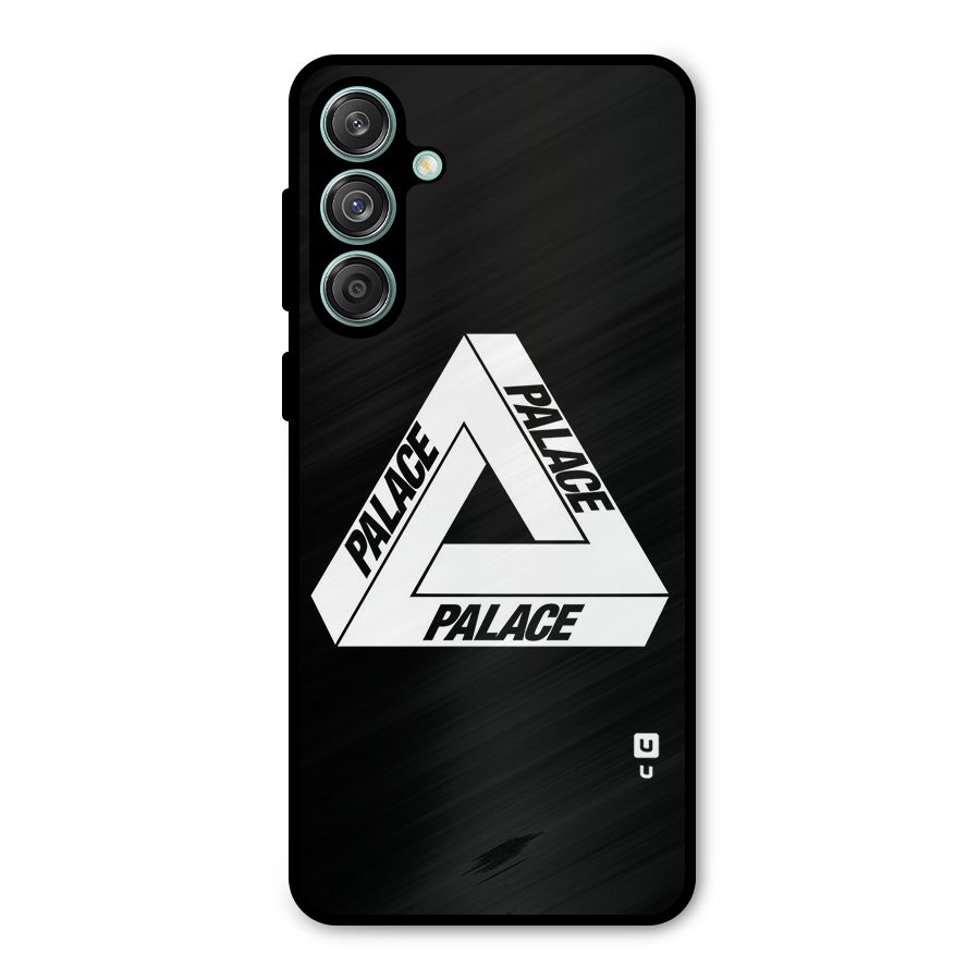 Impossible Triangle Palace Metal Back Case for Galaxy M55 5G