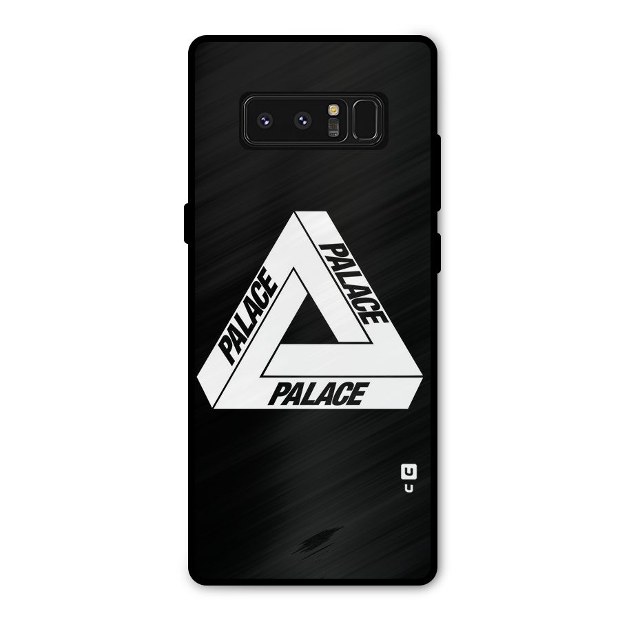 Impossible Triangle Palace Metal Back Case for Galaxy Note 8