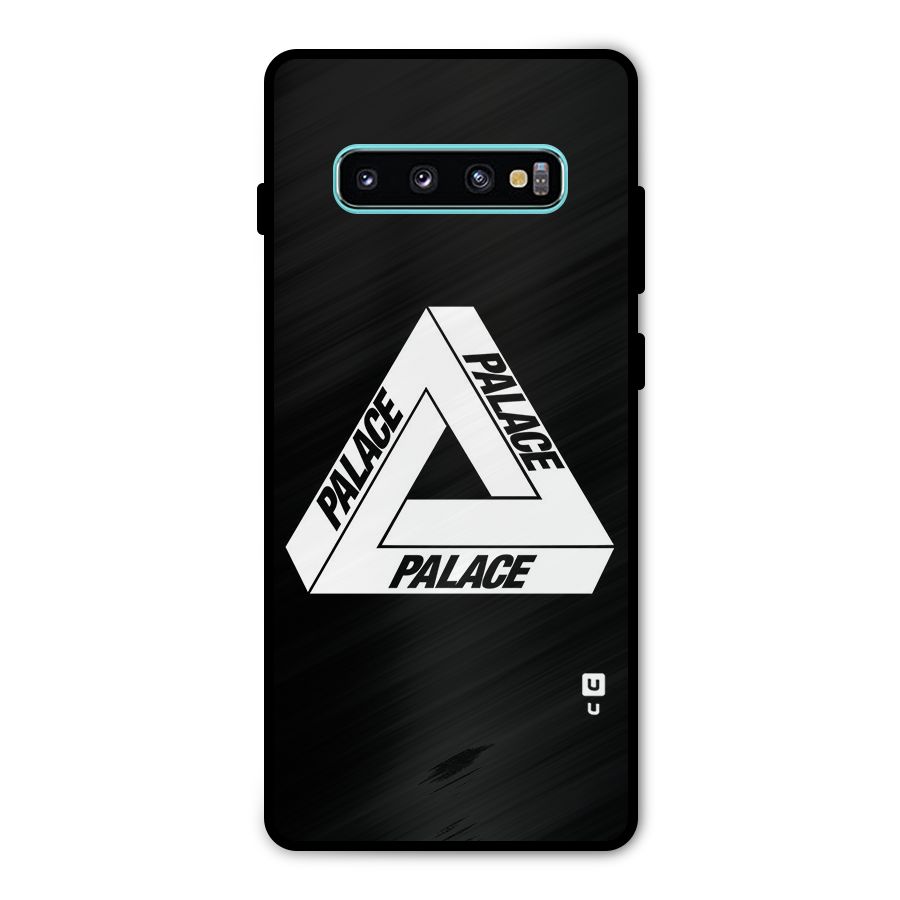 Impossible Triangle Palace Metal Back Case for Galaxy S10 Plus