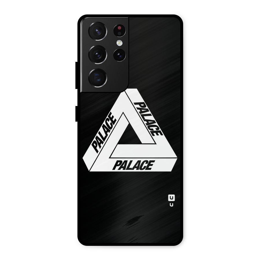 Impossible Triangle Palace Metal Back Case for Galaxy S21 Ultra 5G