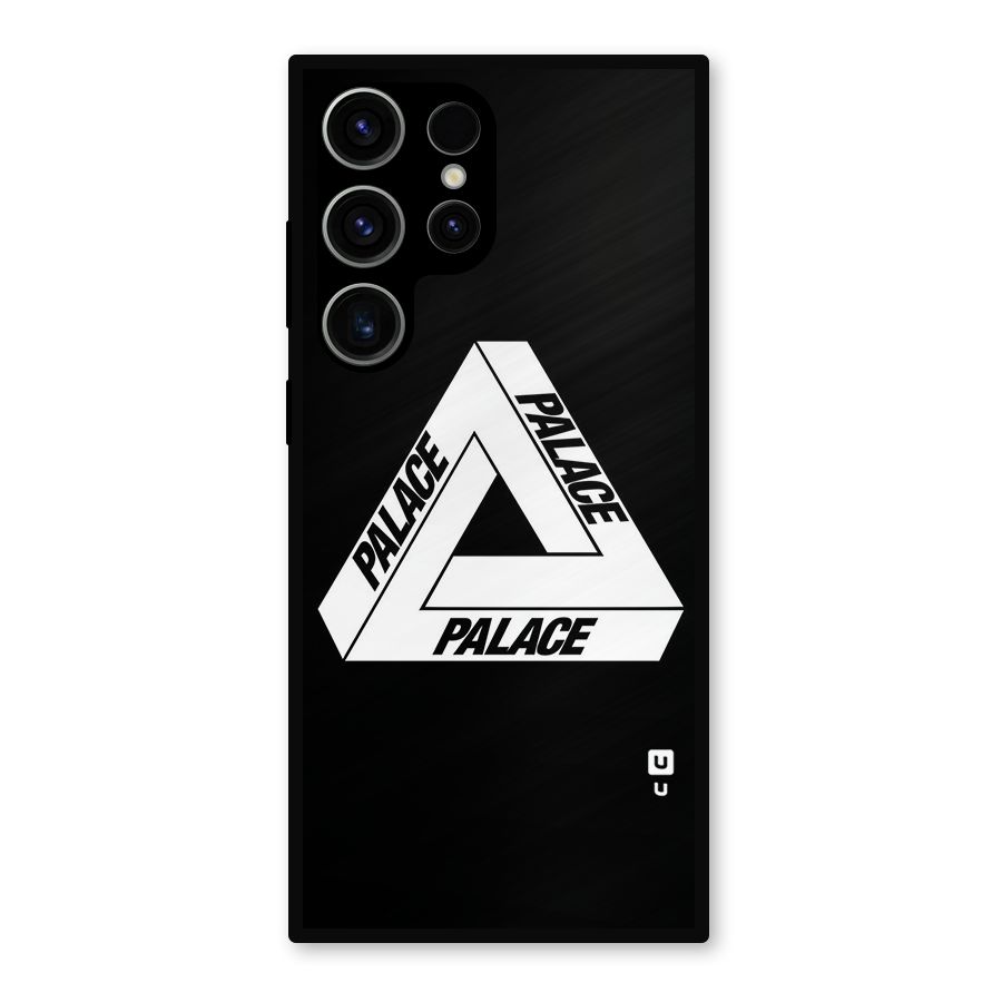 Impossible Triangle Palace Metal Back Case for Galaxy S23 Ultra