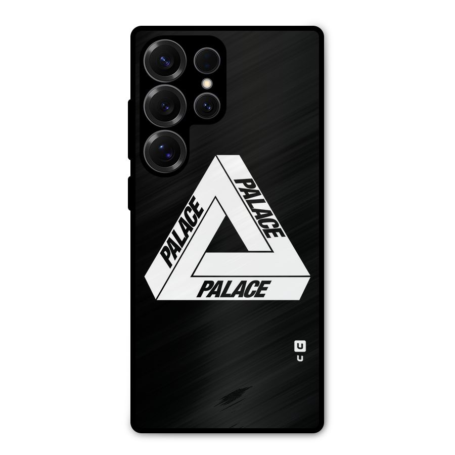 Impossible Triangle Palace Metal Back Case for Galaxy S25 Ultra