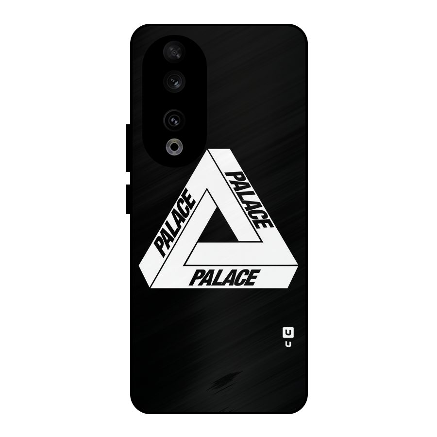 Impossible Triangle Palace Metal Back Case for Honor 90