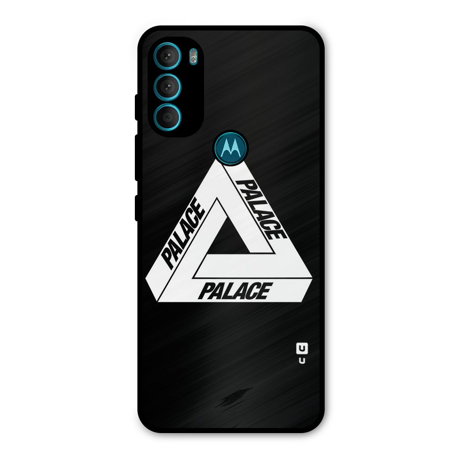 Impossible Triangle Palace Metal Back Case for Moto G71 5G