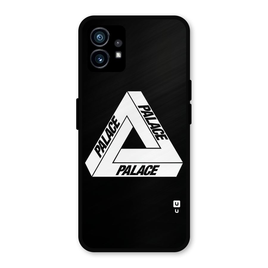Impossible Triangle Palace Metal Back Case for Nothing Phone 1