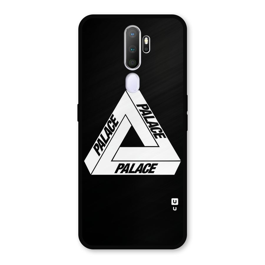 Impossible Triangle Palace Metal Back Case for Oppo A5 (2020)