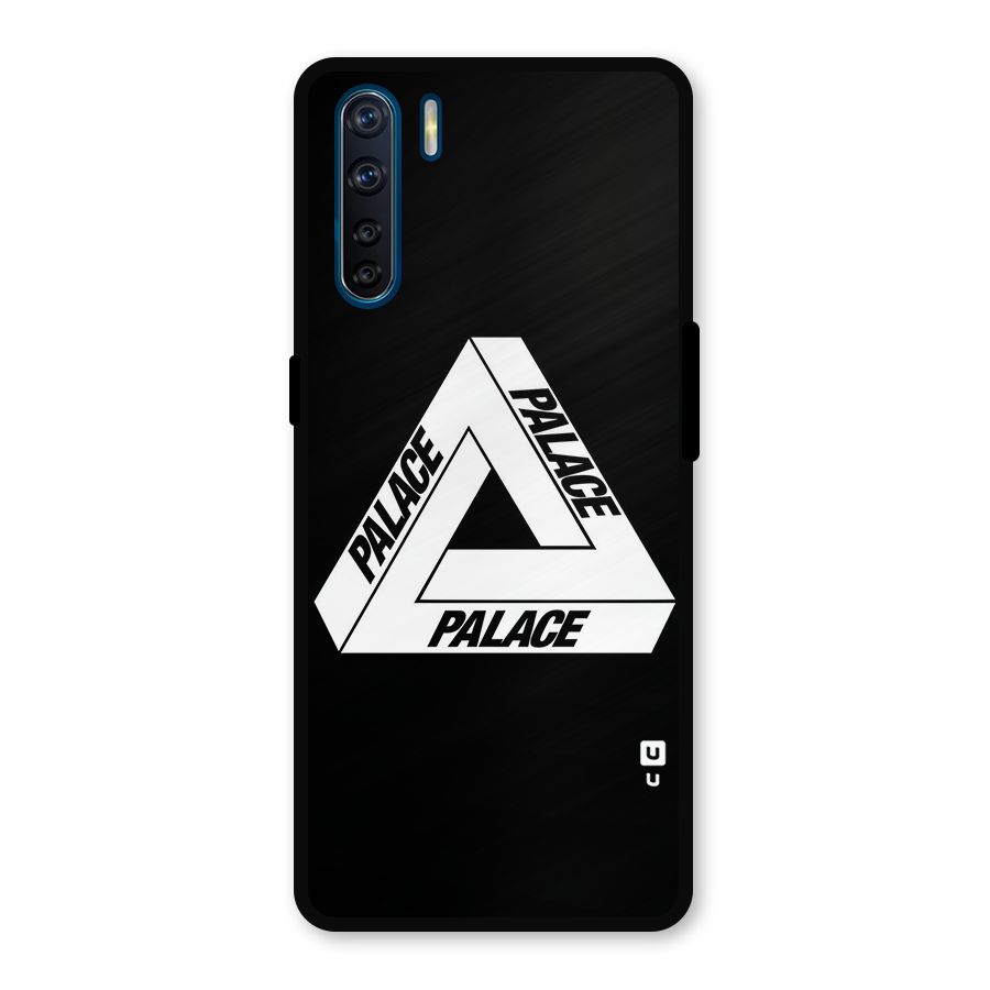 Impossible Triangle Palace Metal Back Case for Oppo F15