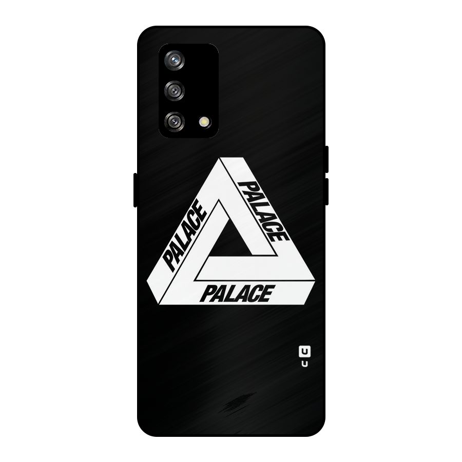Impossible Triangle Palace Metal Back Case for Oppo F19