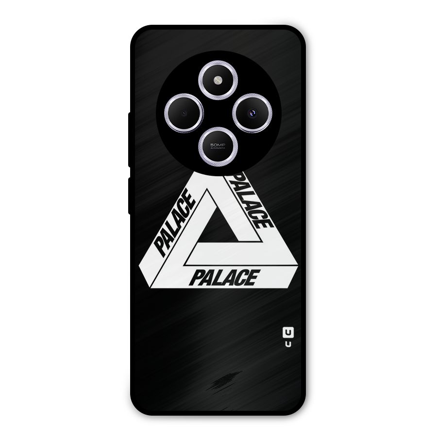 Impossible Triangle Palace Metal Back Case for Poco C75 5G