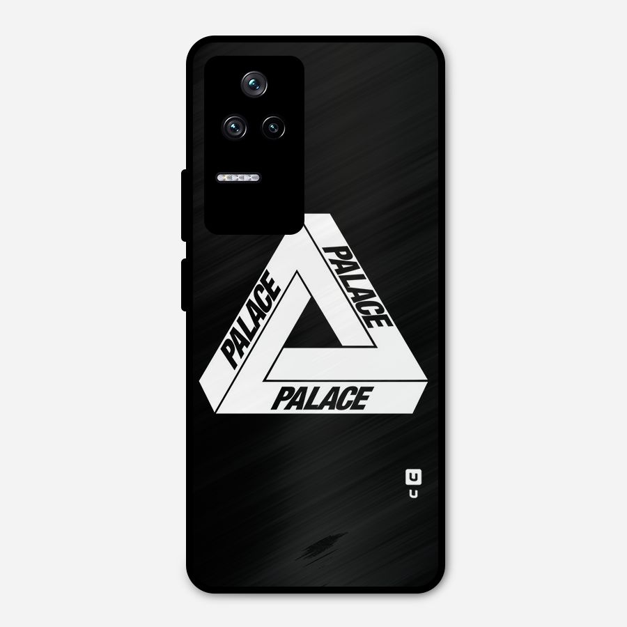 Impossible Triangle Palace Metal Back Case for Poco F4 5G