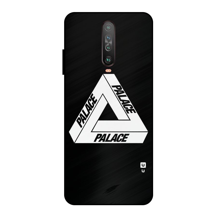 Impossible Triangle Palace Metal Back Case for Poco X2
