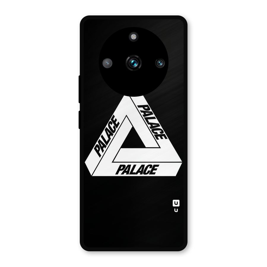 Impossible Triangle Palace Metal Back Case for Realme 11 Pro Plus
