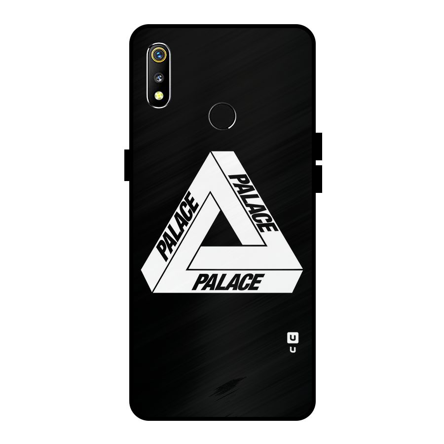 Impossible Triangle Palace Metal Back Case for Realme 3