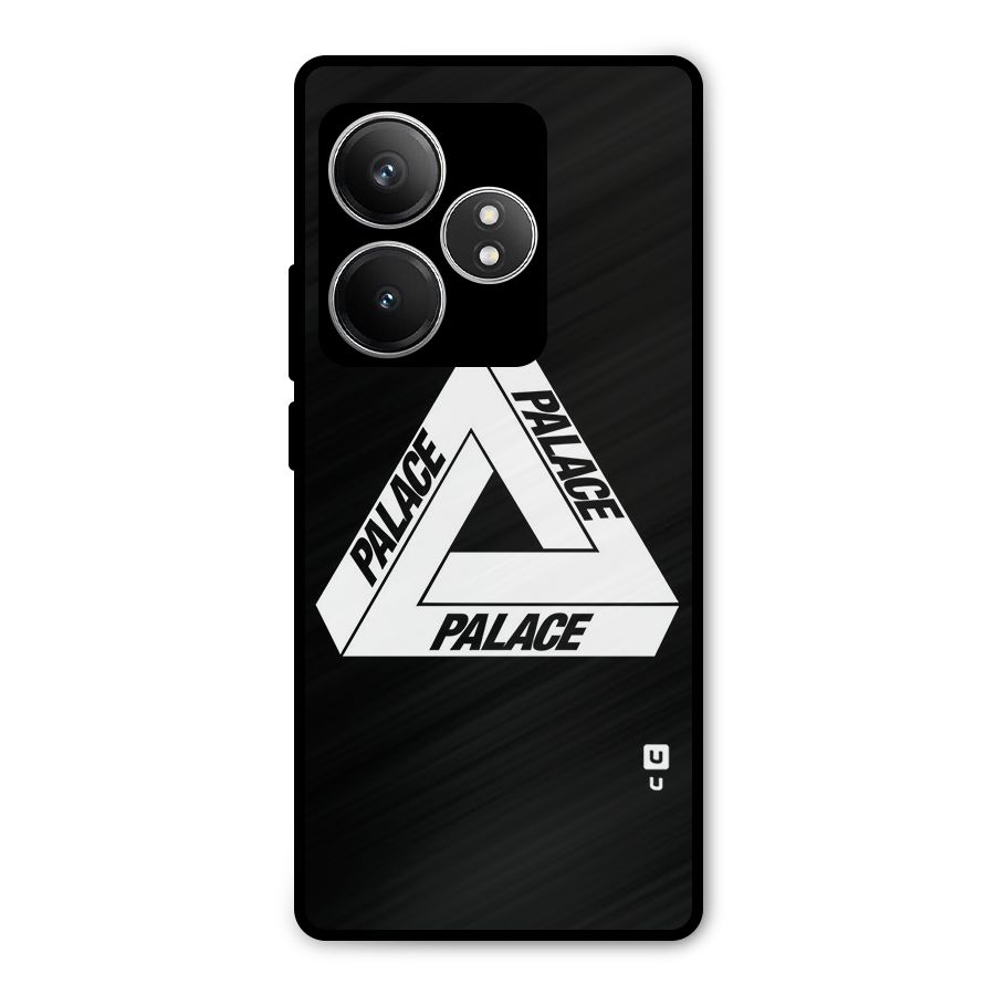 Impossible Triangle Palace Metal Back Case for Realme GT 6T
