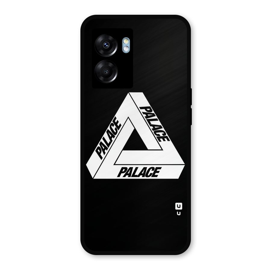Impossible Triangle Palace Metal Back Case for Realme Narzo 50 5G