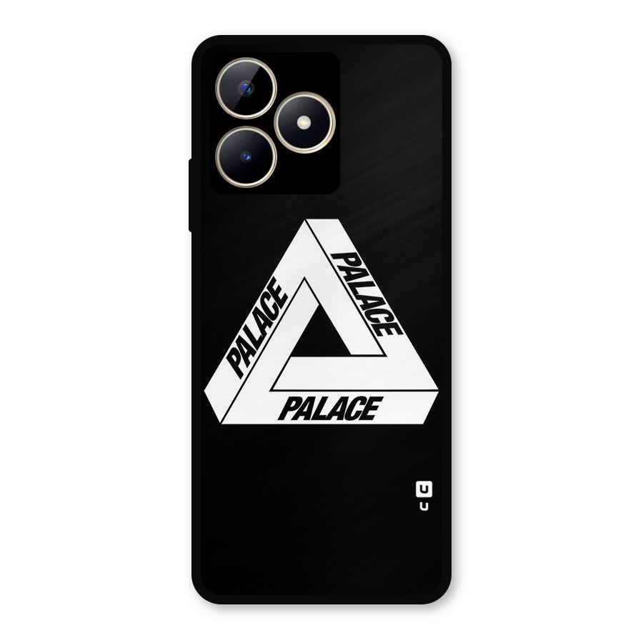 Impossible Triangle Palace Metal Back Case for Realme Narzo N53