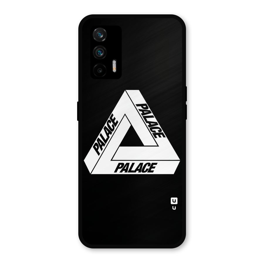 Impossible Triangle Palace Metal Back Case for Realme X7 Max