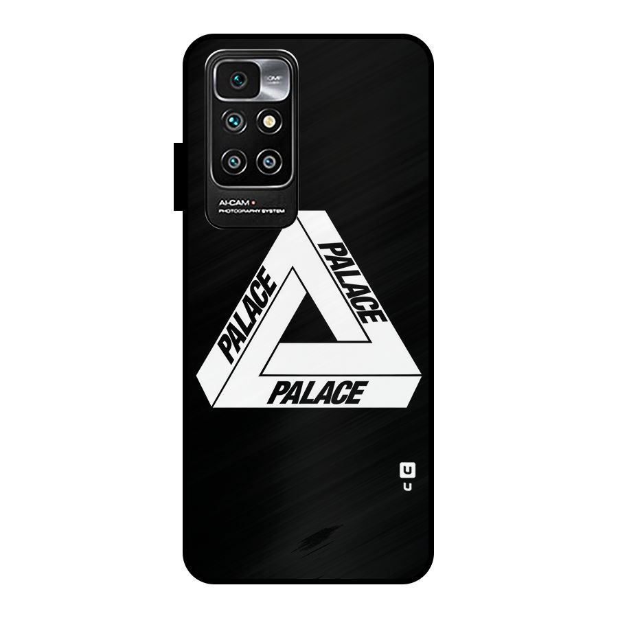 Impossible Triangle Palace Metal Back Case for Redmi 10 Prime
