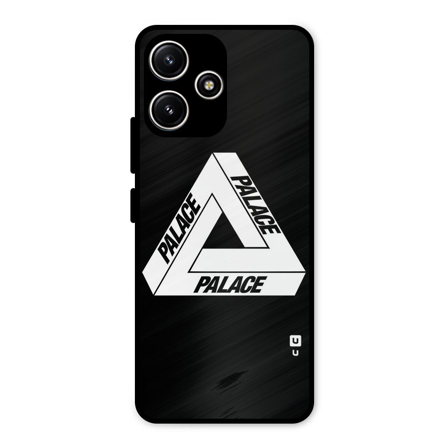 Impossible Triangle Palace Metal Back Case for Redmi 12 5G