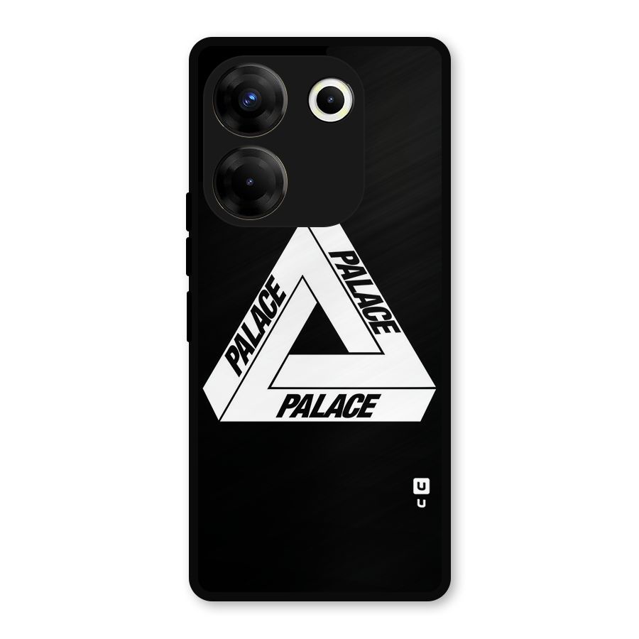 Impossible Triangle Palace Metal Back Case for Tecno Camon 20 Pro