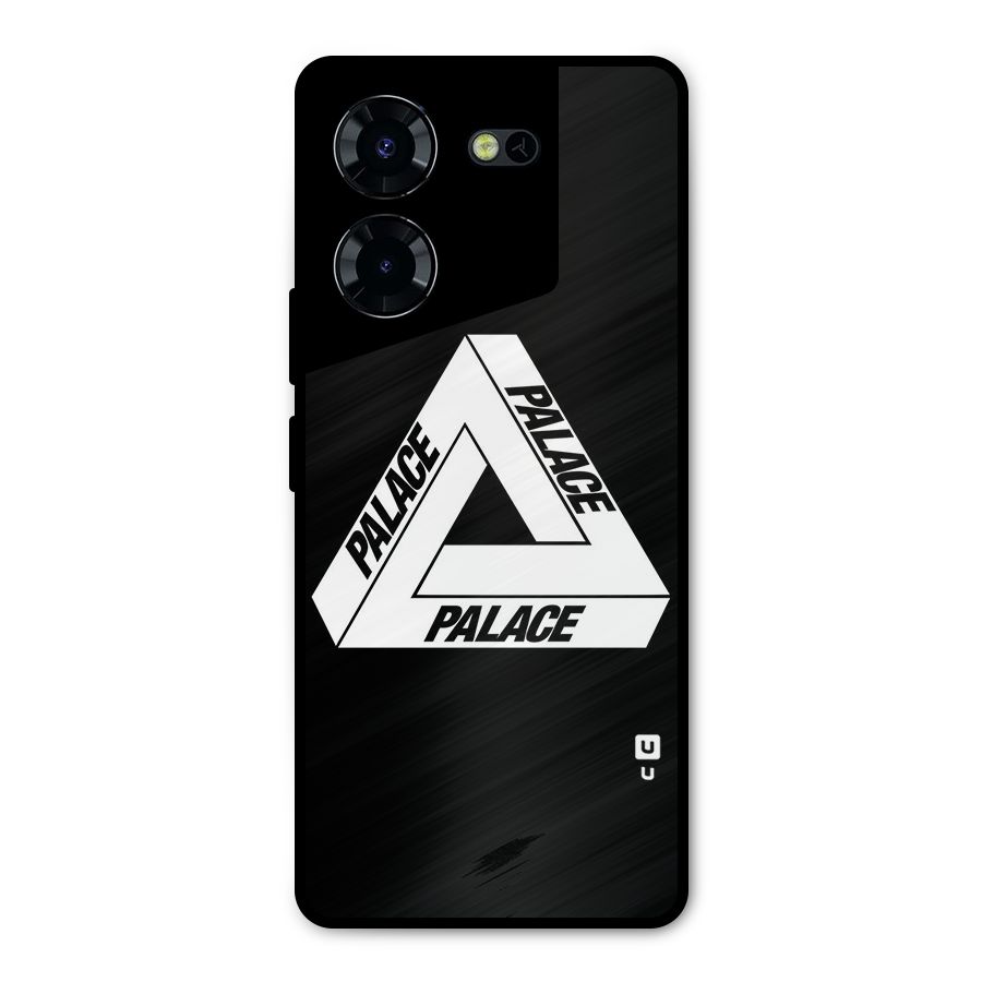 Impossible Triangle Palace Metal Back Case for Tecno Pova 5 Pro 5G