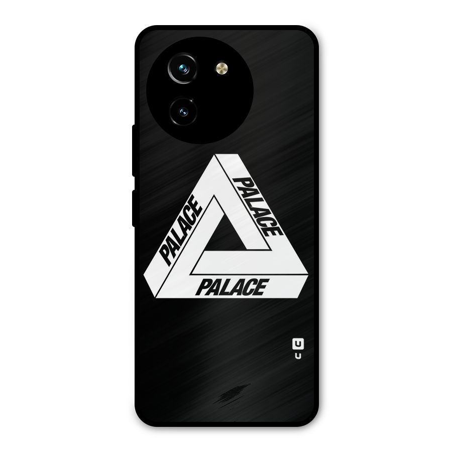 Impossible Triangle Palace Metal Back Case for Vivo T3x