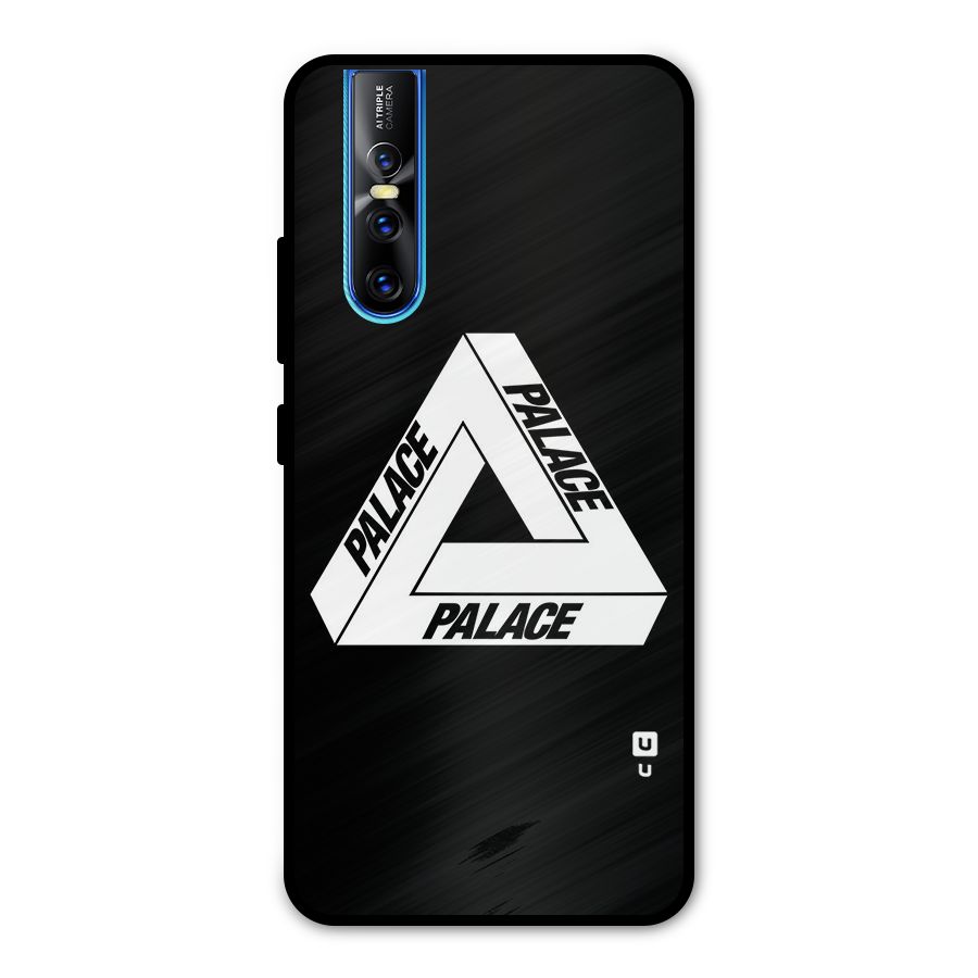 Impossible Triangle Palace Metal Back Case for Vivo V15 Pro