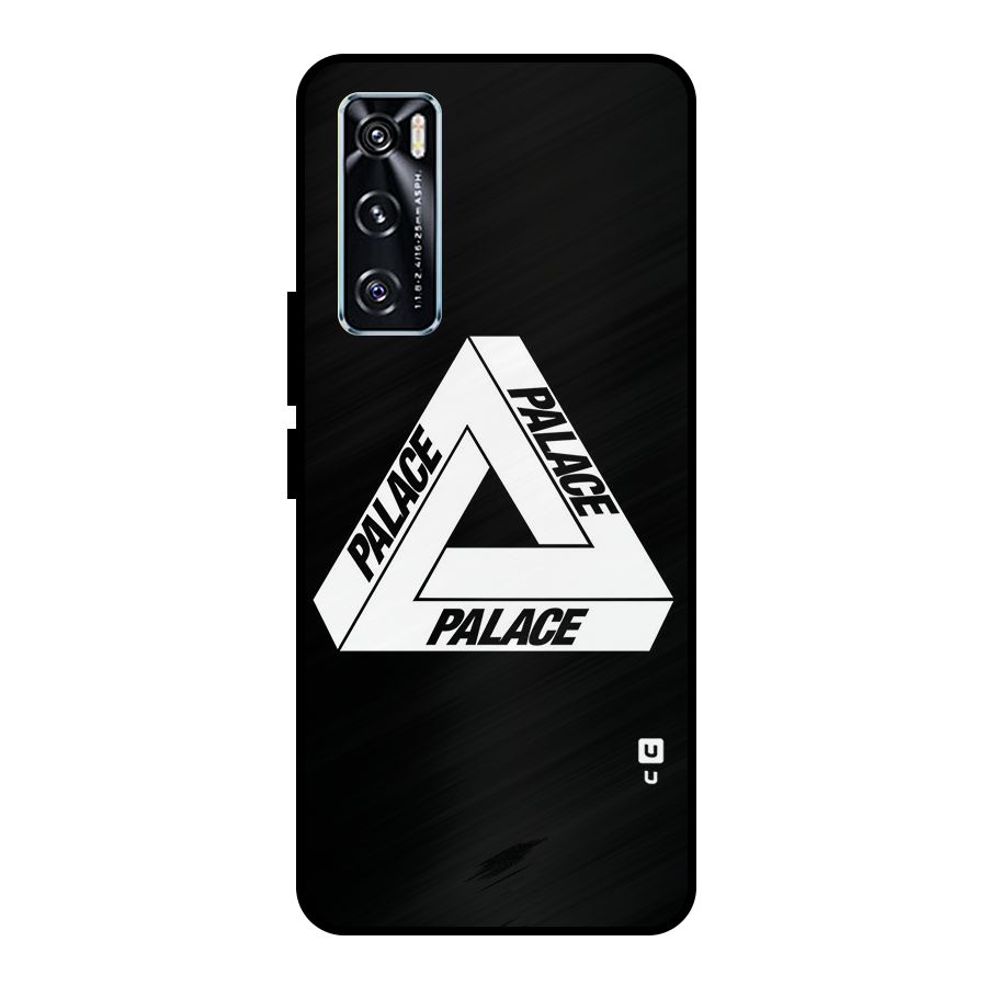 Impossible Triangle Palace Metal Back Case for Vivo V20 SE