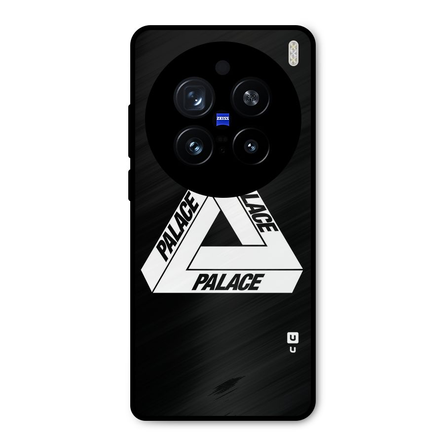 Impossible Triangle Palace Metal Back Case for Vivo X200 Pro