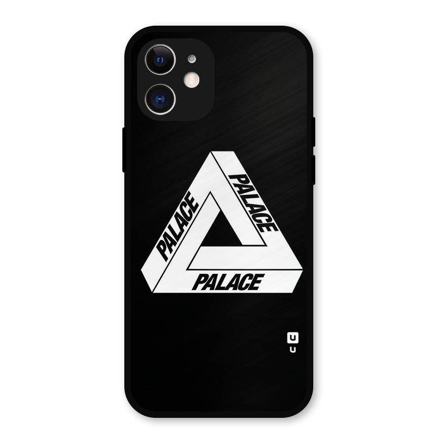 Impossible Triangle Palace Metal Back Case for iPhone 12