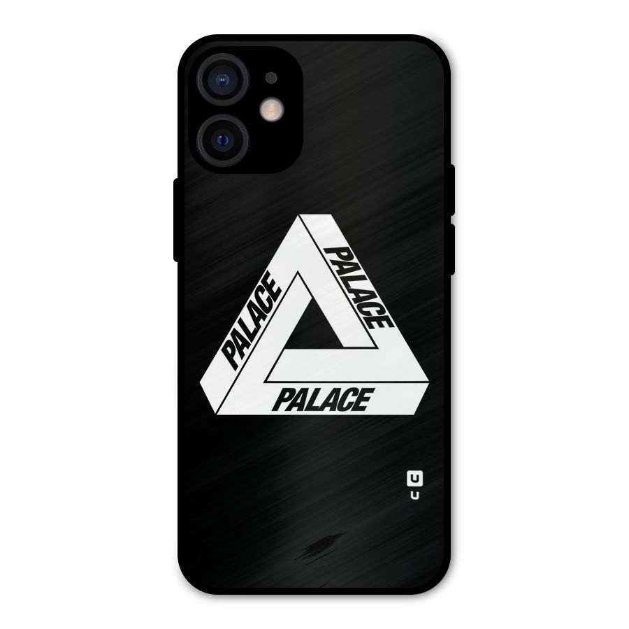 Impossible Triangle Palace Metal Back Case for iPhone 12 Mini