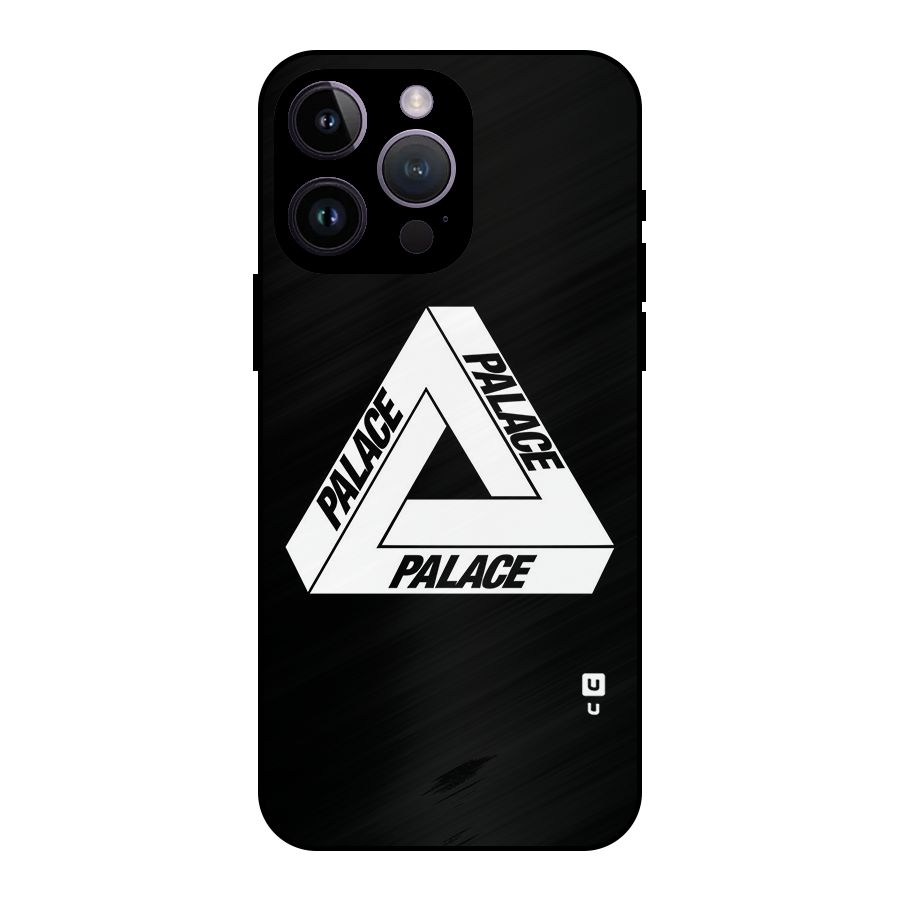 Impossible Triangle Palace Metal Back Case for iPhone 14 Pro Max