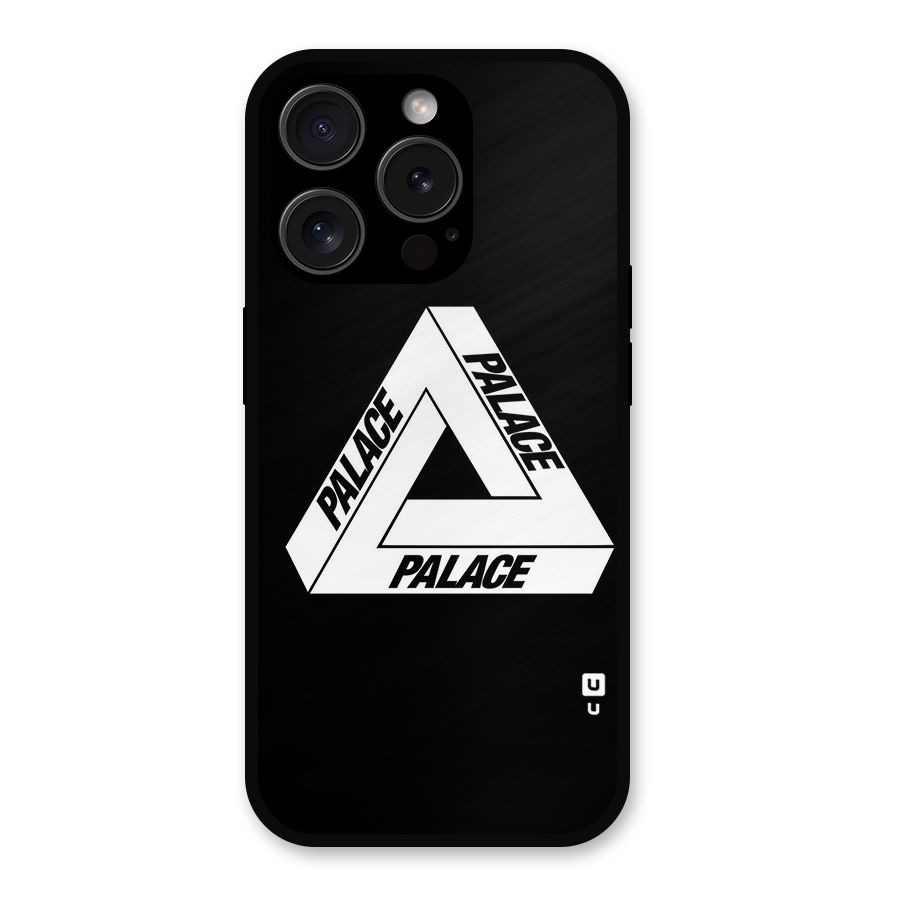 Impossible Triangle Palace Metal Back Case for iPhone 15 Pro