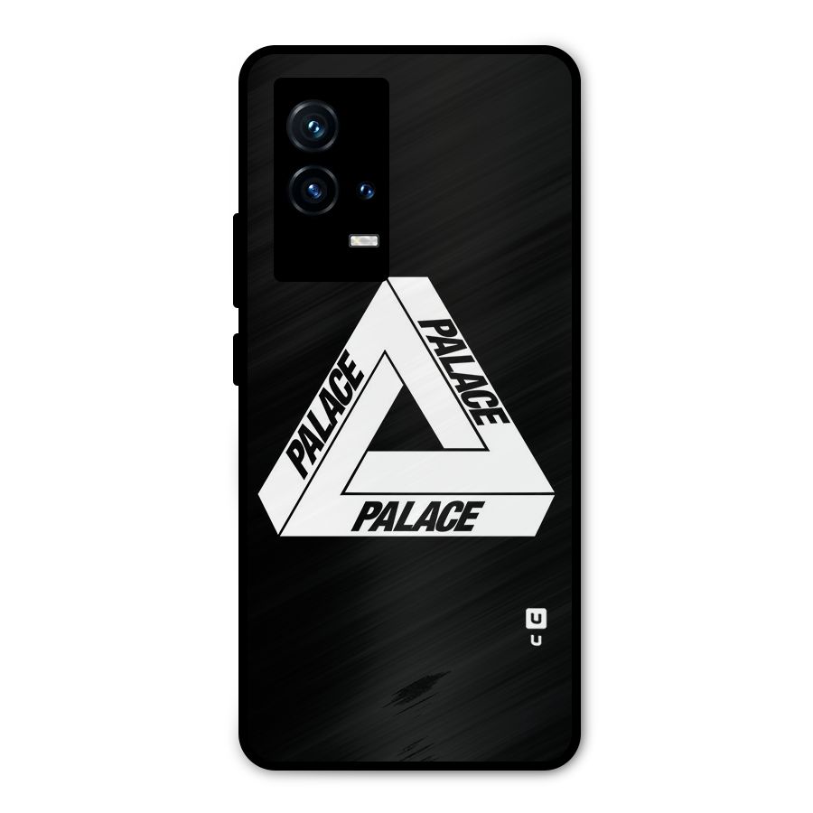 Impossible Triangle Palace Metal Back Case for iQOO 9 5G