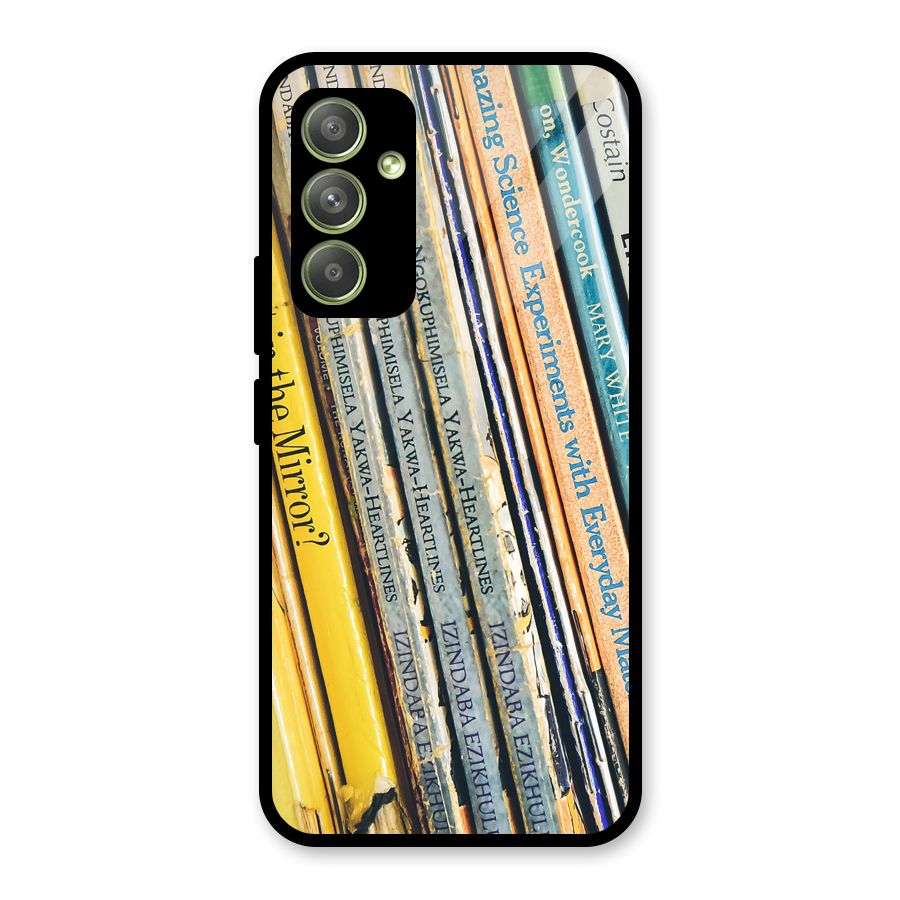 In Love with Books Glass Back Case for Galaxy A54